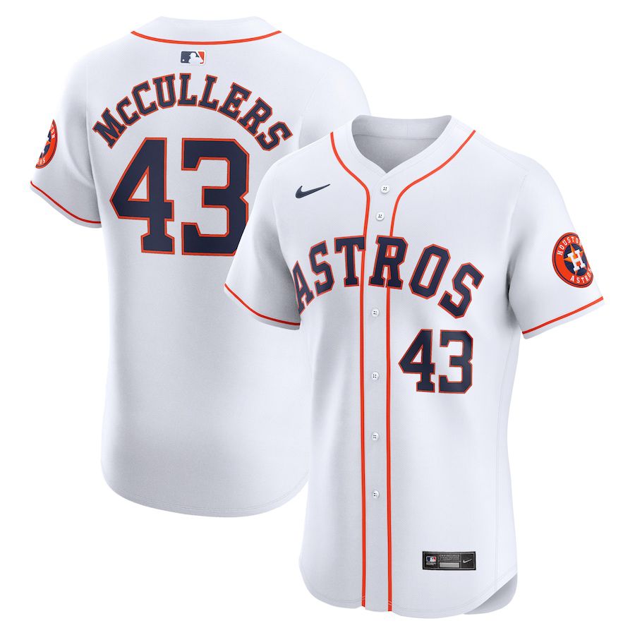Men Houston Astros #43 Lance McCullers Jr. Nike White Home Elite Player MLB Jersey->houston astros->MLB Jersey